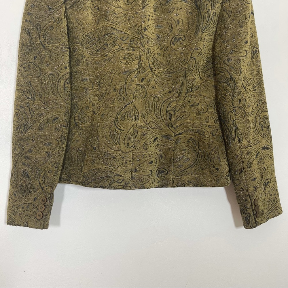 NWT Grace Elements Buckingham Blazer Jacket Paisl… - image 7